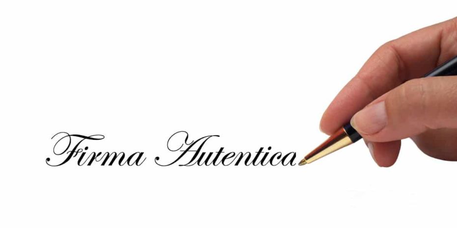 FIRMA AUTENTICA Autenticazione Di Firma E Documento FIRMA AUTENTICA Autenticazione Di Firma E Documento